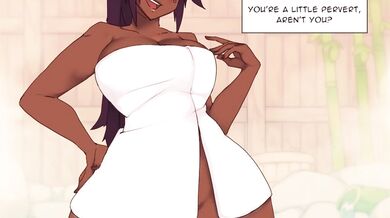 Infinite Desires: The Hottest Bath Scene Between Yoruichi and Her Lover!