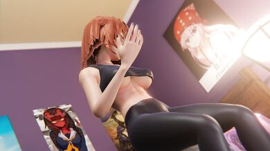 Mom gets naughty with dildo in the shower