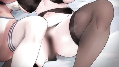 Sexy Sister-In-Law And Dark-Skinned Classmate Love In Glamorous Workshop