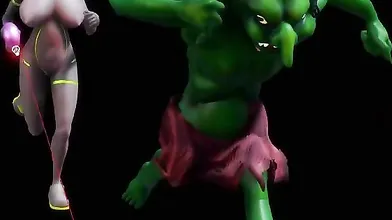 Goblin captures his victims body and soul in the most erotic way possible! Watch as he takes control of her every move, leaving her begging for more