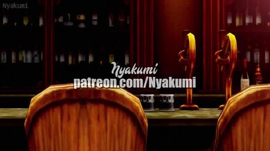 Watch as the bartender, Lover, and Nyakumi all get remixed together in one hot bar scene!