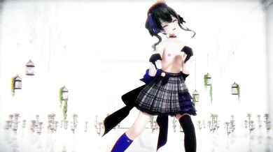 The Hololive Hoshimachi Suisei Undress Dancing video is a hentai PORN featuring a VTuber and her Rabbit Hole adventure in 3D MMD blonde