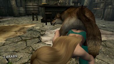 (The Elder Scrolls V: Skyrim)! Futa Knotting