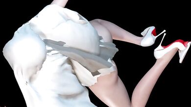 Watch the sexy ghosts dance in this v2 version of the hot porno video!