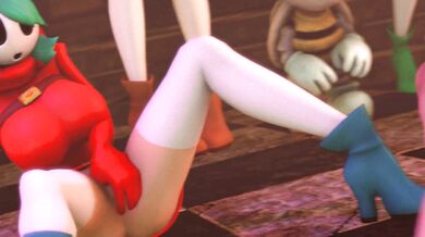 Bowsettes Sexual Halloween Party - TehSiNiSTAR