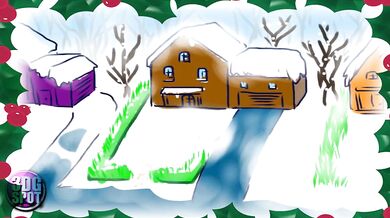 Ariel and Her Frisky Elf Save Christmas Eve