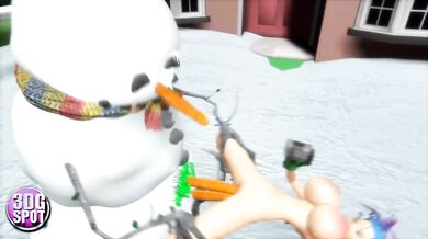 Ariel and Her Frisky Elf Save Christmas Eve