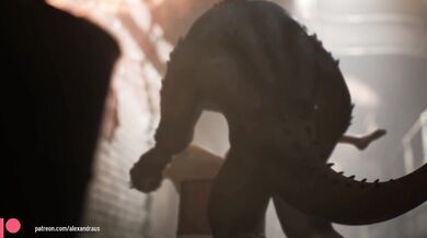 Busty Blonde in Heat - Cumming for the Dragon