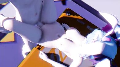 In the end, Miku was being penetrated by Sajikos huge dick for 20 minutes