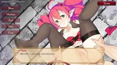 After having been captured by the elves, Nyra is taken to a prison cell where she must endure the sexual desires of her captors