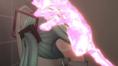 Miku gets ambushed by a facehugger in the Dyson Sphere, part 3!