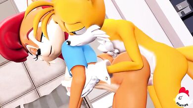 Tails and Aunt Sally: Naughty Night with the Kitten