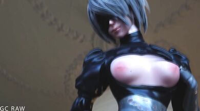 Breaking Into the Hardcore World of Dominatrix, 2B Doms Hard and Raw in Her Bedroom