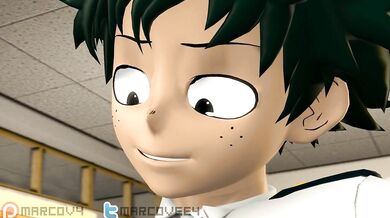 Midoriya Izuku gets a visit from his inner demon and enjoys some solo fun with him in this Marcossmf hentai video