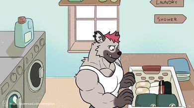 When Bear and Hyena get together for some laundry, they realize they have been missing out on the best kind of fun all along!