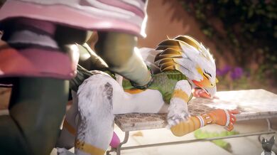 Watching that hot and sexy bird feed the seed to its beak is making me horny! This 1080p hentai PORN video will blow your mind