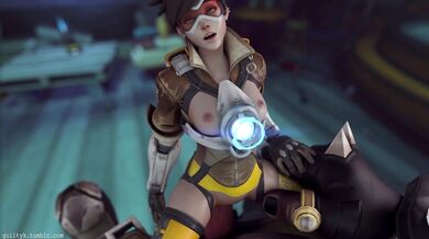 A hot-blooded, fiery-haired tracer takes on a big, beefy roadhog in a steamy encounter that leaves them both guilty k!