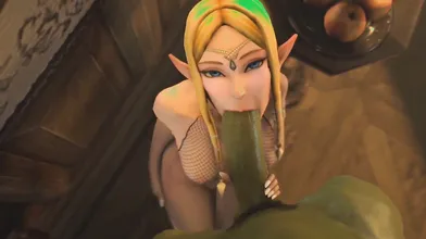 Watch this hot anime porn video with the sexy characters of Zelda 2