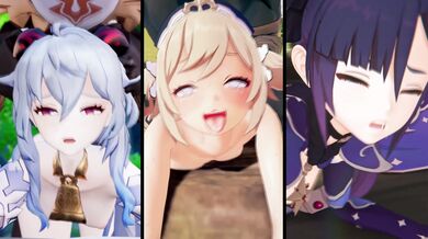 Watch the hot and steamy action unfold in Genshin Impact as HMV Churls impact their way to your heart!