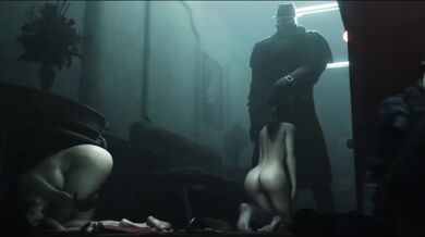 Watch as Claire Redfield edits her hentai porn video!