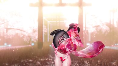 Tifa goes crazy while dancing on stage, unleashing her DLC for the first time in 24 years