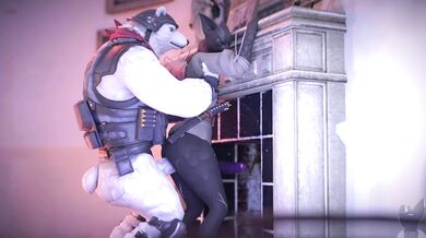 Against the Wall: Azukis Tight Twitchy Anal