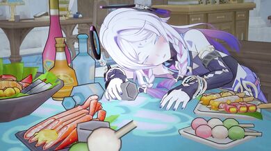 [Young Man]Sexy Latina Student (Genshin)