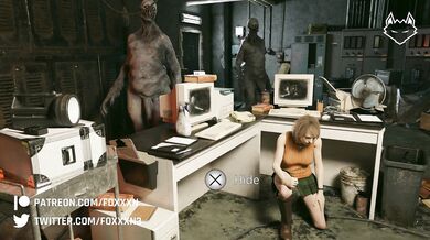 The Resident Evil 4 Hentai - Ashley Graham as the Regenerator in Pregnancy Game Over