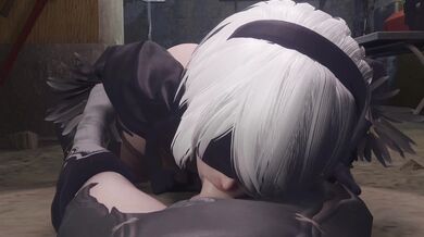 The Hentai Blowjob of the Nier: Automata Robot Girl (4K) Written by Bevy