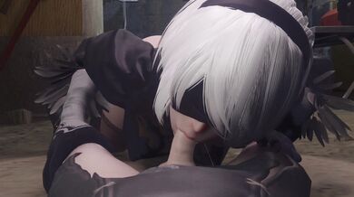 The Hentai Blowjob of the Nier: Automata Robot Girl (4K) Written by Bevy