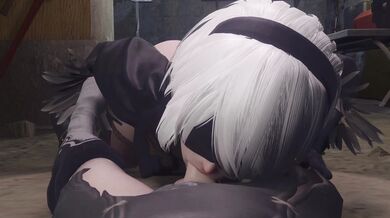 The Hentai Blowjob of the Nier: Automata Robot Girl (4K) Written by Bevy