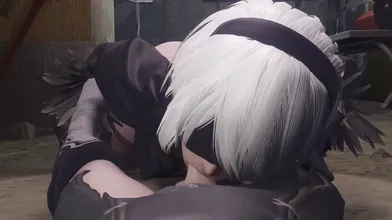 The Hentai Blowjob of the Nier: Automata Robot Girl (4K) Written by Bevy