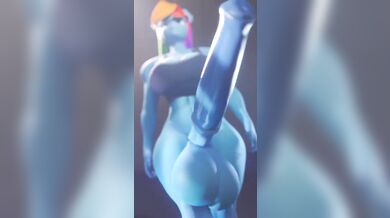 Overwatchs Dva Undergoes Intensive Training with Scargos Big Dick