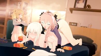 Anna Anon and Mordred Fan Edit - Best Girls Mom & Best Boi Sex [Sound Edit]