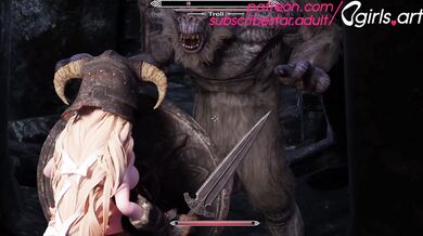 Dovakhiins Stretched and Impregnated by OGIRLSART