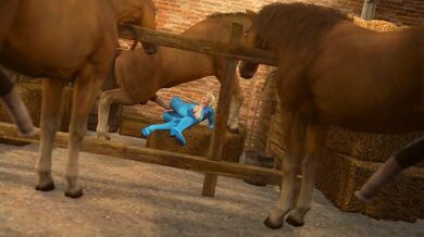 Metroid: Samus and the Rising Love Horse Cock, A Body Suit and Glasses Adventure