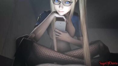 The Nerdy Girlfriends Phone Obsession with Sage of Osiris - Marie Rose