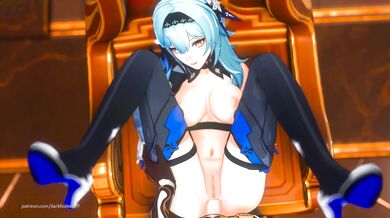 Hey, Eula! You are one hot anal queen! Let me watch you get fucked in the ass by DarkholeStuff!