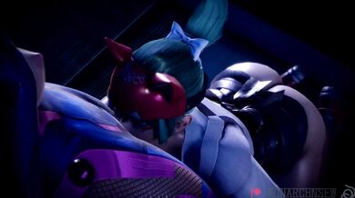 Stripping for Justice! DVa and Kirikos Hentai Adventure