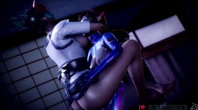 Stripping for Justice! DVa and Kirikos Hentai Adventure