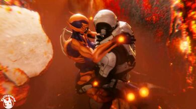 Watch this horny slut get doomed by a massive banana in Evil Banana Doomslut