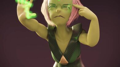 Sexual Tension at the Office: A Brain-Powered Mistress Revenge!