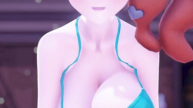 Sexy BFFs: Nessa and Sonia Take on Two Dudes