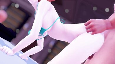 Sexy BFFs: Nessa and Sonia Take on Two Dudes