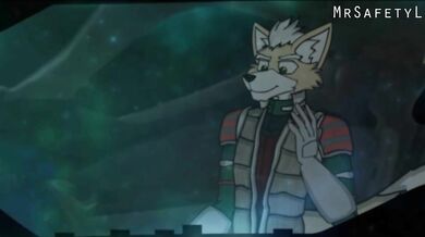 Mrs Safety Lion takes on Fox and Krystal in a hot threesome!