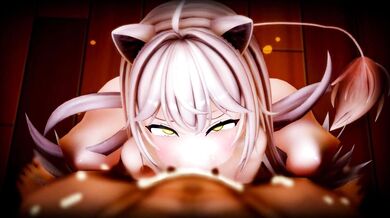 Watering the Thirsty Lioness - Rurudolion-chan Quenches Your Desire with Her Mouth