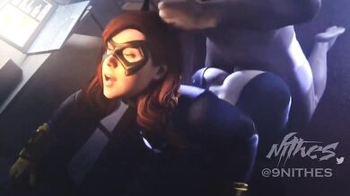 The Jokers vengeance on Batgirl brings her to a world of rough anal sex and tor*ture porn