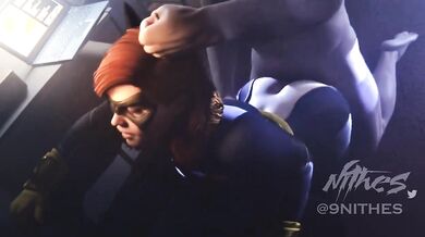 The Jokers vengeance on Batgirl brings her to a world of rough anal sex and tor*ture porn