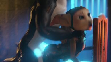 The furry ratchet and clank team of Angela cross and a whale embark on an adventure to save the galaxy from destruction