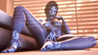 Halo 3D Porn — Masturbation Animation by Noname55